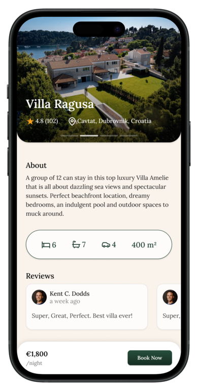 Old Money Template Preview